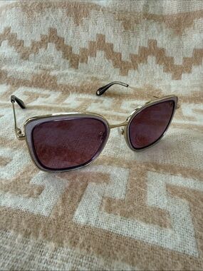 Fysh Purple Square Retro Women's Sunglasses